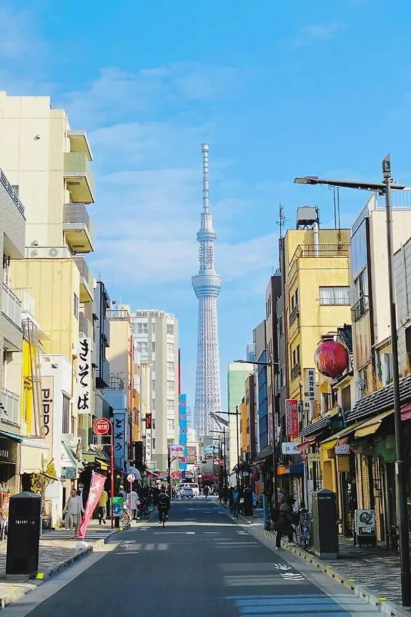 Tokyo Asakusa New Condo Sensoji-6Min 2Ppl Apartment